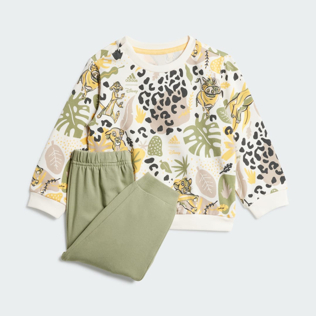 Súprava adidas Performance Disney Lion King Joggers and Sweatshirt Set Biela | IV9628, 0