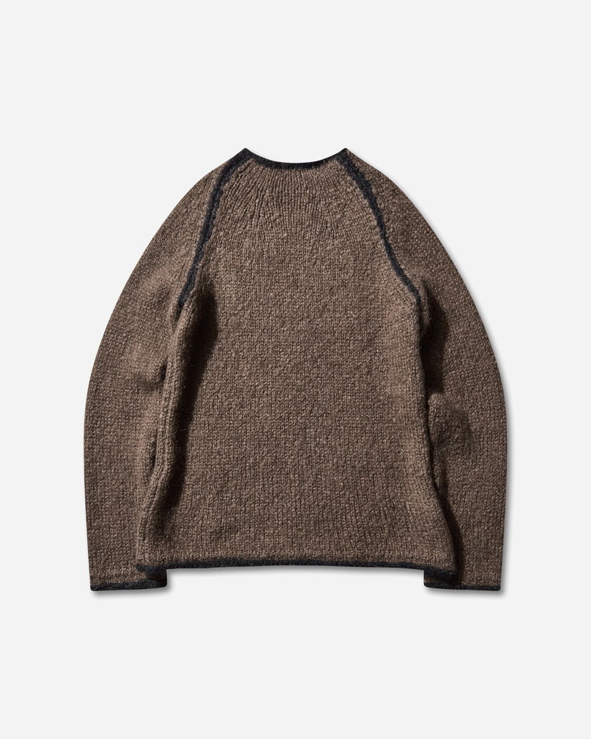 Sveter OUR LEGACY Rider Roundneck Sweater Hnedá | M4253RS 001