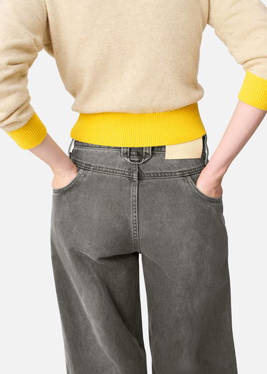 Džínsy AXEL ARIGATO Invert Relaxed Jeans Šedá | A3778004, 8