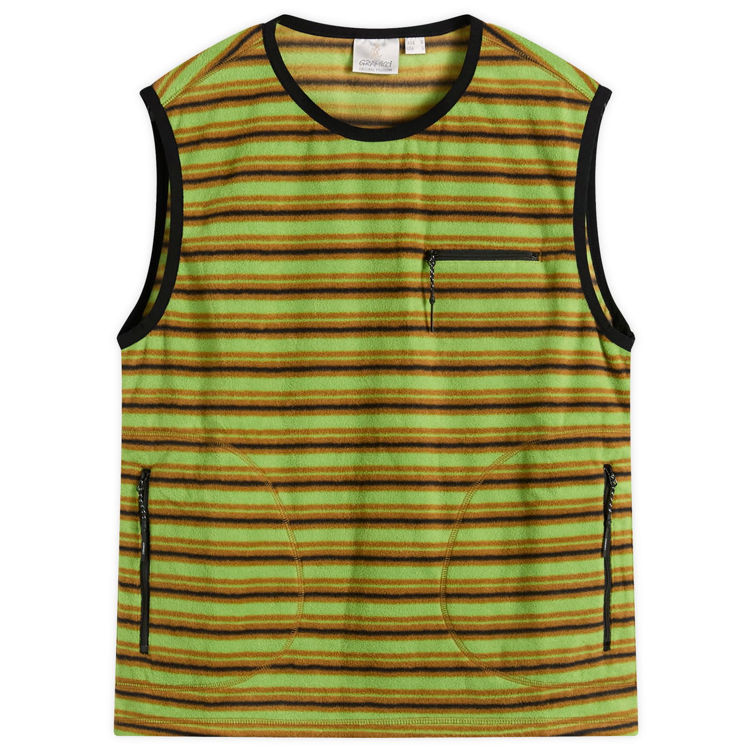 Vesta GRAMICCI Gramicci Fleece Vest Zelené | G5FW-J066-CST, 0