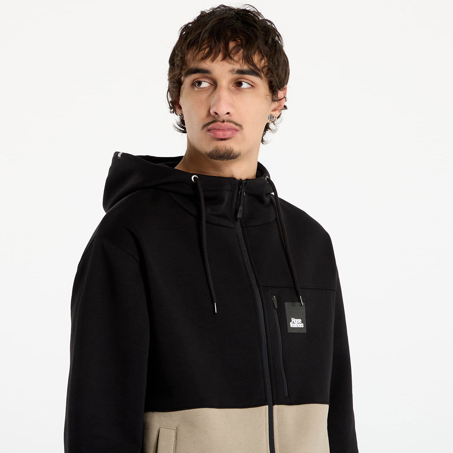 Mikina Horsefeathers Vick Full-Zip Two-Tone Hoodie Rôznofarebný | SM1321L, 1