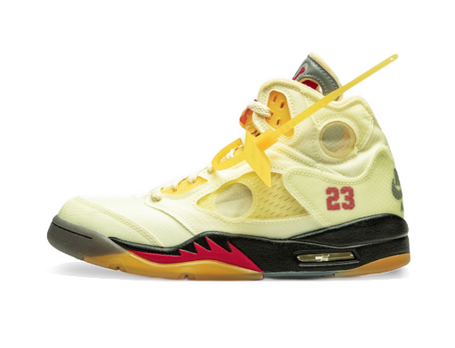 Tenisky a topánky Jordan Off-White x Air Jordan 5 SP "Sail" Biela | DH8565-100