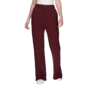 Sweatpants with Side Snap Buttons and Drawstring Waist