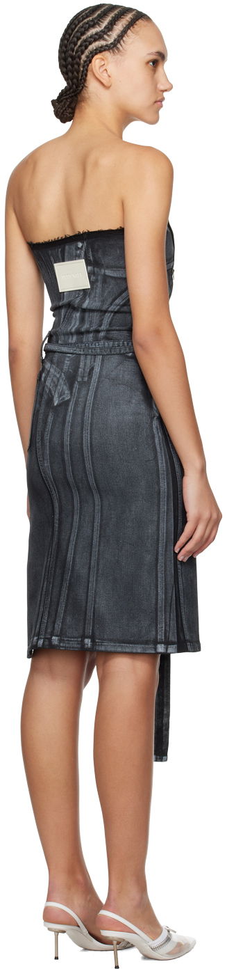 Šaty Ottolinger Ottolinger Belted Denim Minidress Modrá | 1704912, 2