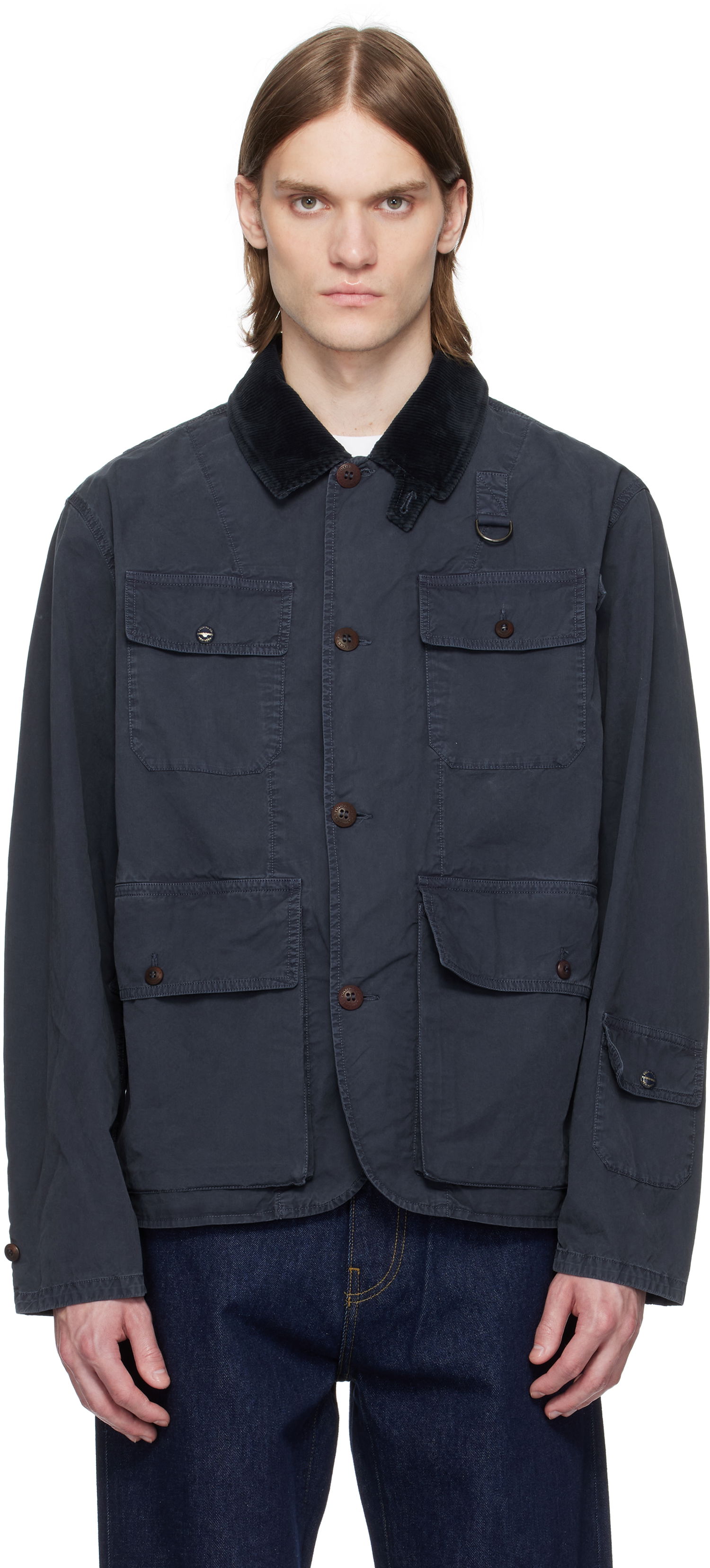 Bunda Polo by Ralph Lauren Ralph Lauren Twill Wading Jacket Navy | 710964565001, 0