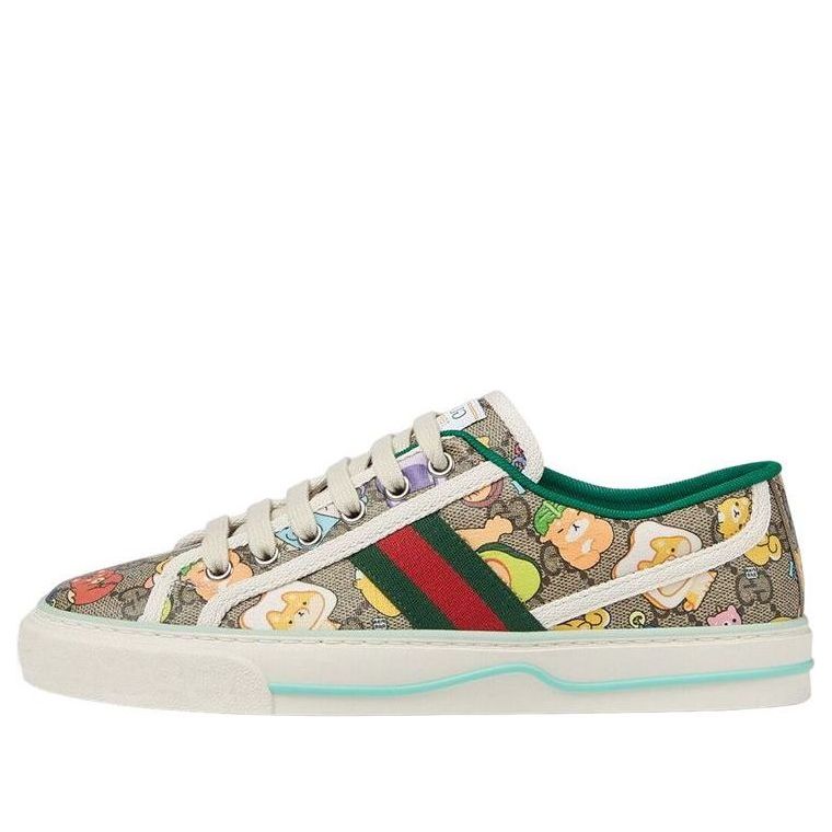 Tenisky a topánky Gucci x Pikarar Tennis 1977 'Animal Print' Biela | 737503-FABOQ-8941, 0