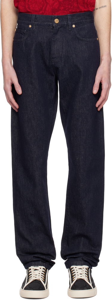 Džínsy Versace Relaxed-Fit Jeans Navy | 1015844_1A12477, 0