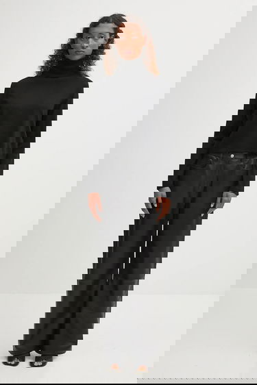 Sveter Maison Margiela MM6 Maison Margiela Wool Turtleneck Sweater Čierna | S52HA0296.M13133.900, 4