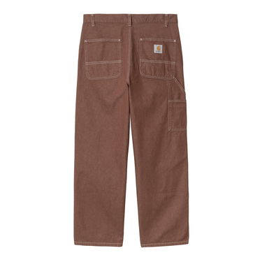 Cargo nohavice Carhartt WIP Double Knee Rinsed Pants Hnedá | I033887_9, 5