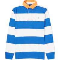 Polo tričko Polo by Ralph Lauren Block Stripe Rugby Polo Shirt Modrá | 710926275001, 1