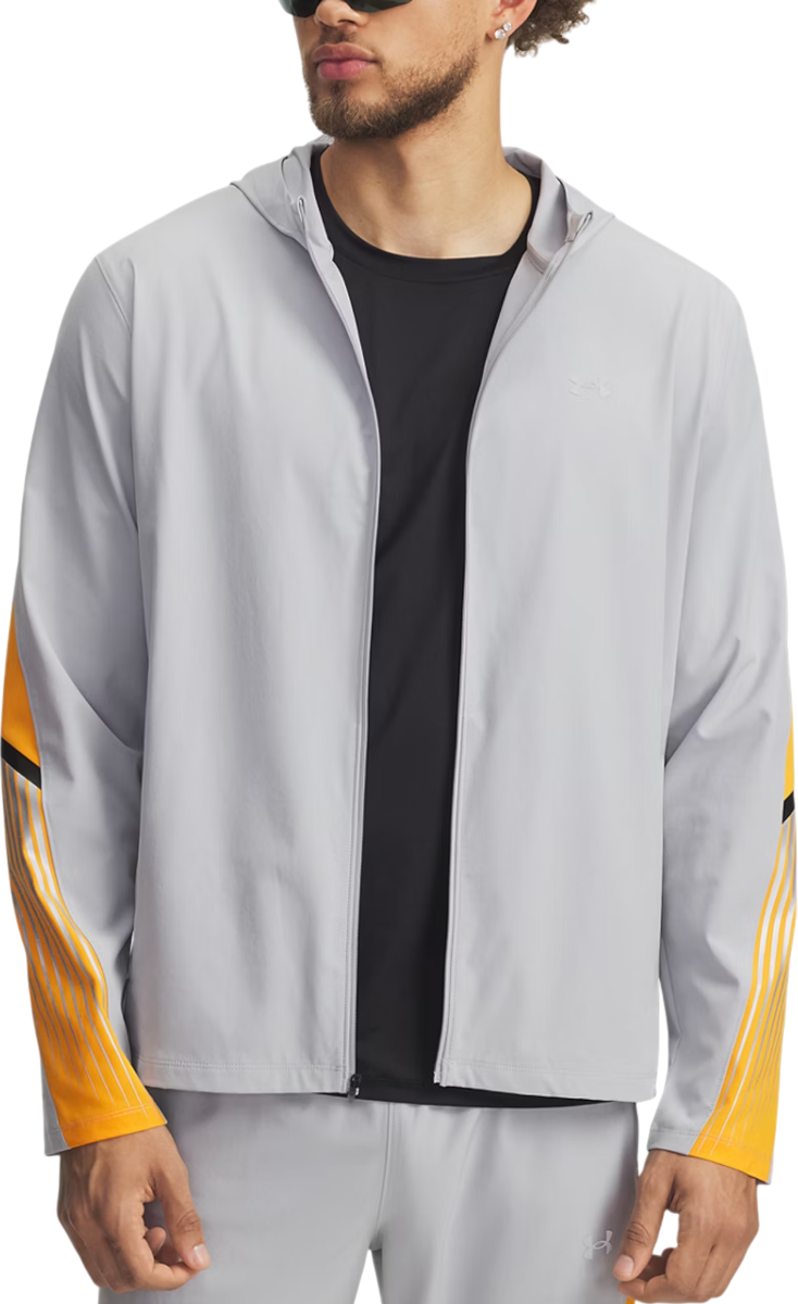 Bunda Under Armour UA Velociti Storm Hooded Jacket Šedá | 6005900-011, 0