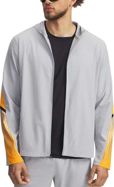 Bunda Under Armour UA Velociti Storm Hooded Jacket Šedá | 6005900-011, 0
