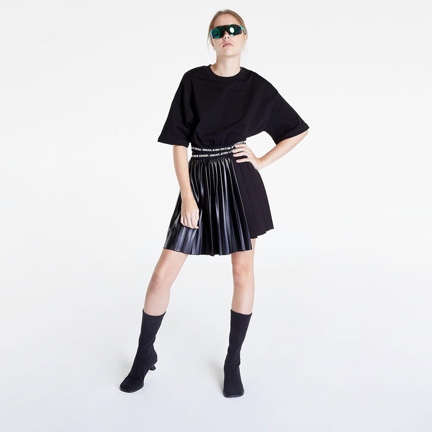 Sukňa Versace Re-Styling Skirt Čierna | 73HAE8A1N0103899, 0