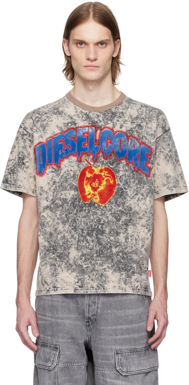 Tričko Diesel Diesel Core T-Shirt Šedá | A16164-0GIAR-9DTA, 0