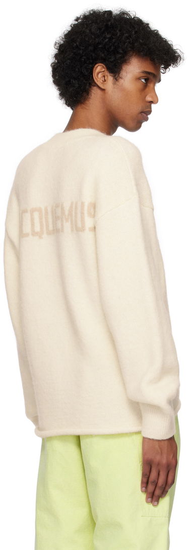 Sveter Jacquemus Les Classiques 'Le Pull ' Sweater "Off-White" Béžová | 24E245KN295-2329, 2