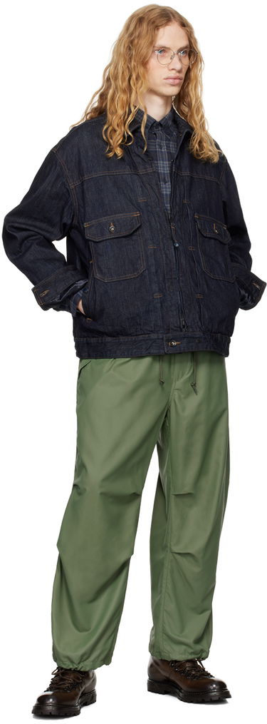 Nohavice BEAMS Beams Plus MIL Micro Mesh Trousers Zelené | 3824-0245-791, 3