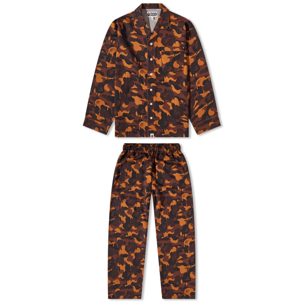 Chocolate Camo Pajamas Brown