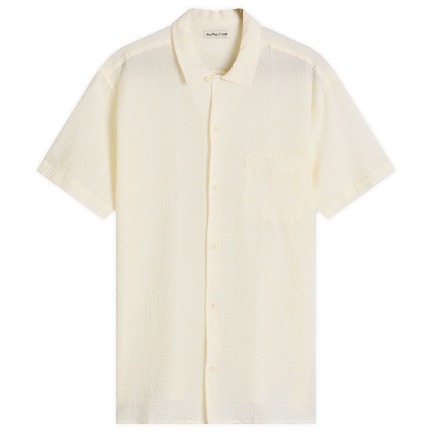 Košeľa YMC YMC Malick Stripe Vacation Shirt, Size Large Žltá | P2YMC-10, 0