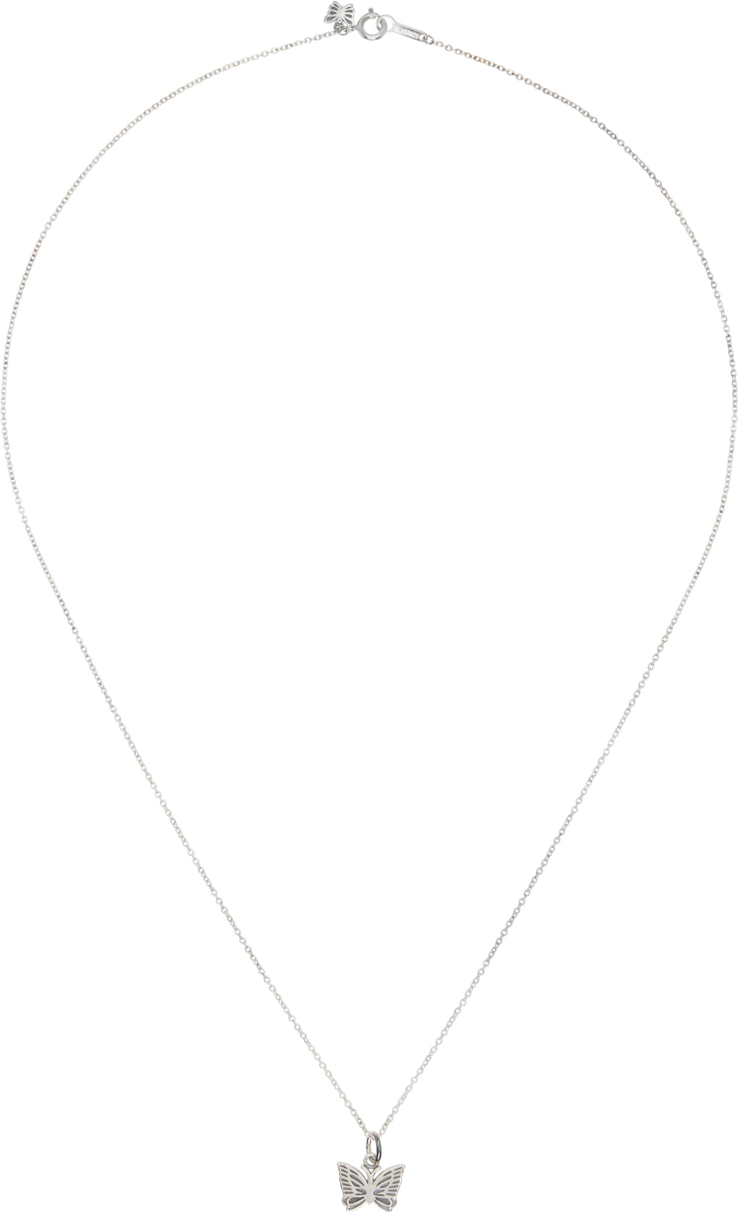 Náhrdelník Needles Needles C-Papillon Pendant Necklace Metalická | QV017, 0