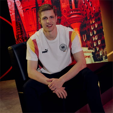 Tričko Puma German Handball Federation Archive T-Shirt Biela | 775864_01, 0