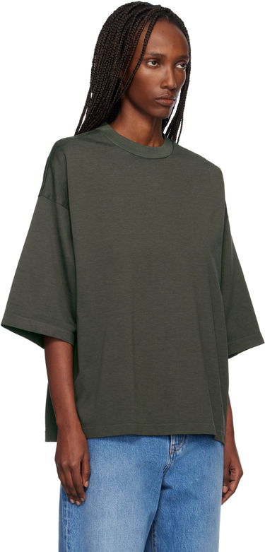 Tričko Fear of God Relaxed Short Sleeve Layered T-shirt Zelené | FG25FW10-103CRY-019, 4