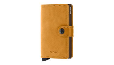Peňaženka Secrid Miniwallet Vintage Hnedá | MV-Ochre, 0
