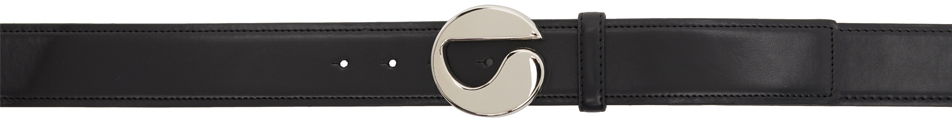 Opasok Coperni Logo Buckle Leather Belt Čierna | COPBE01405C, 0