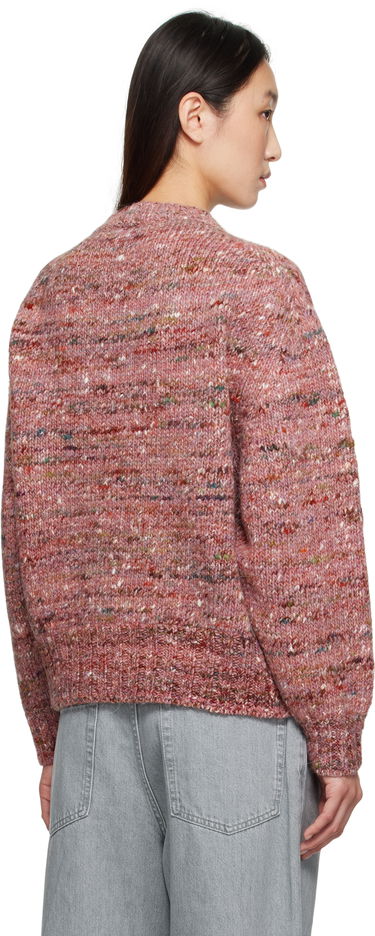 Sveter Róhe Róhe Melange Crewneck Sweater Ružová | 416-23-330, 2