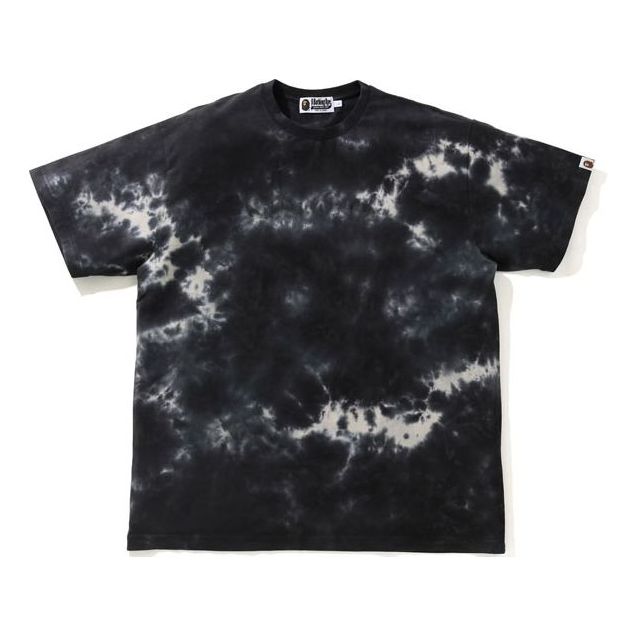 Tričko BAPE Bathing Ape Tie Dye Loose Fit T-Shirt Čierna | 1H30-109-014