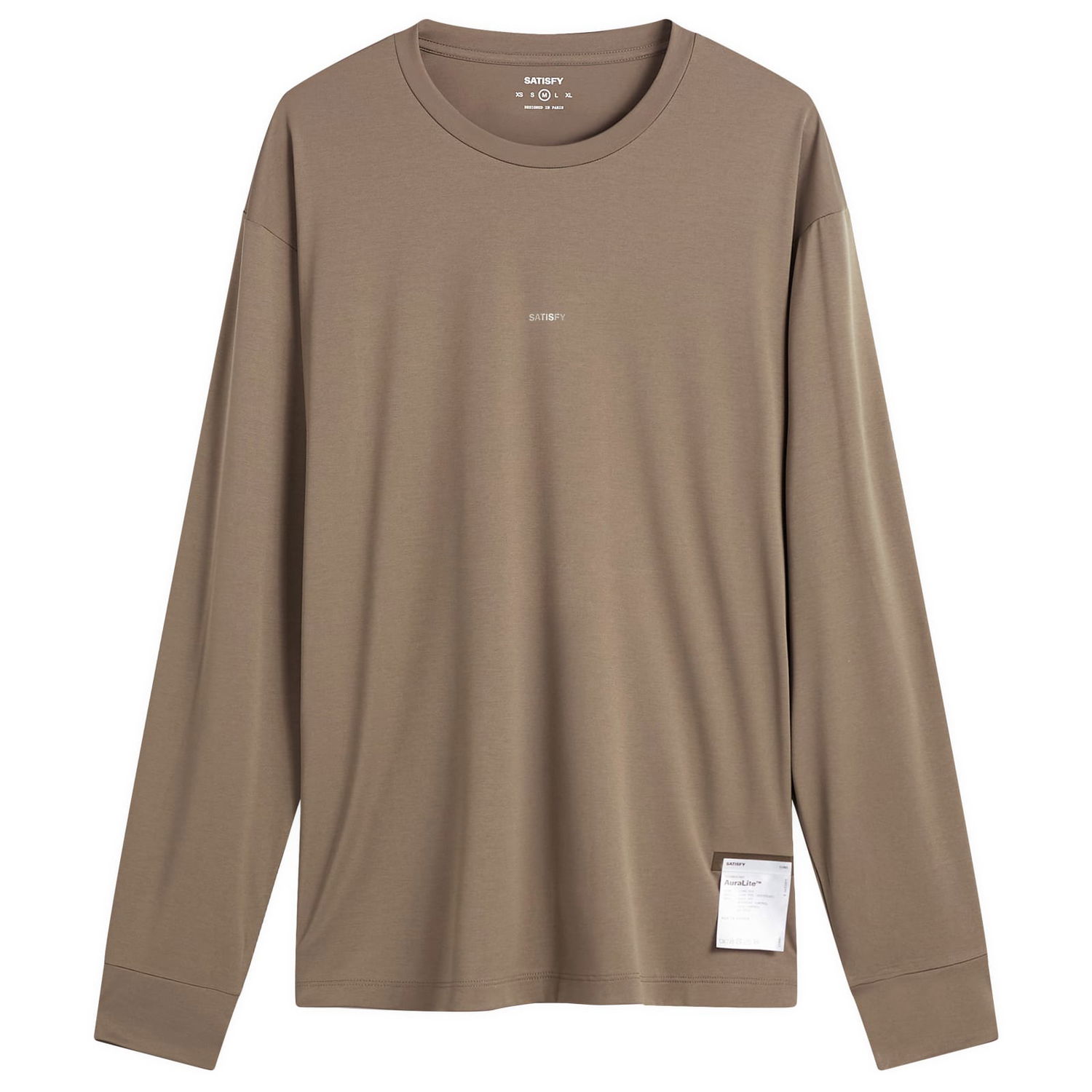 Tričko Satisfy Auralite Long T-Shirt Hnedá | 11001-FA-SAB, 0