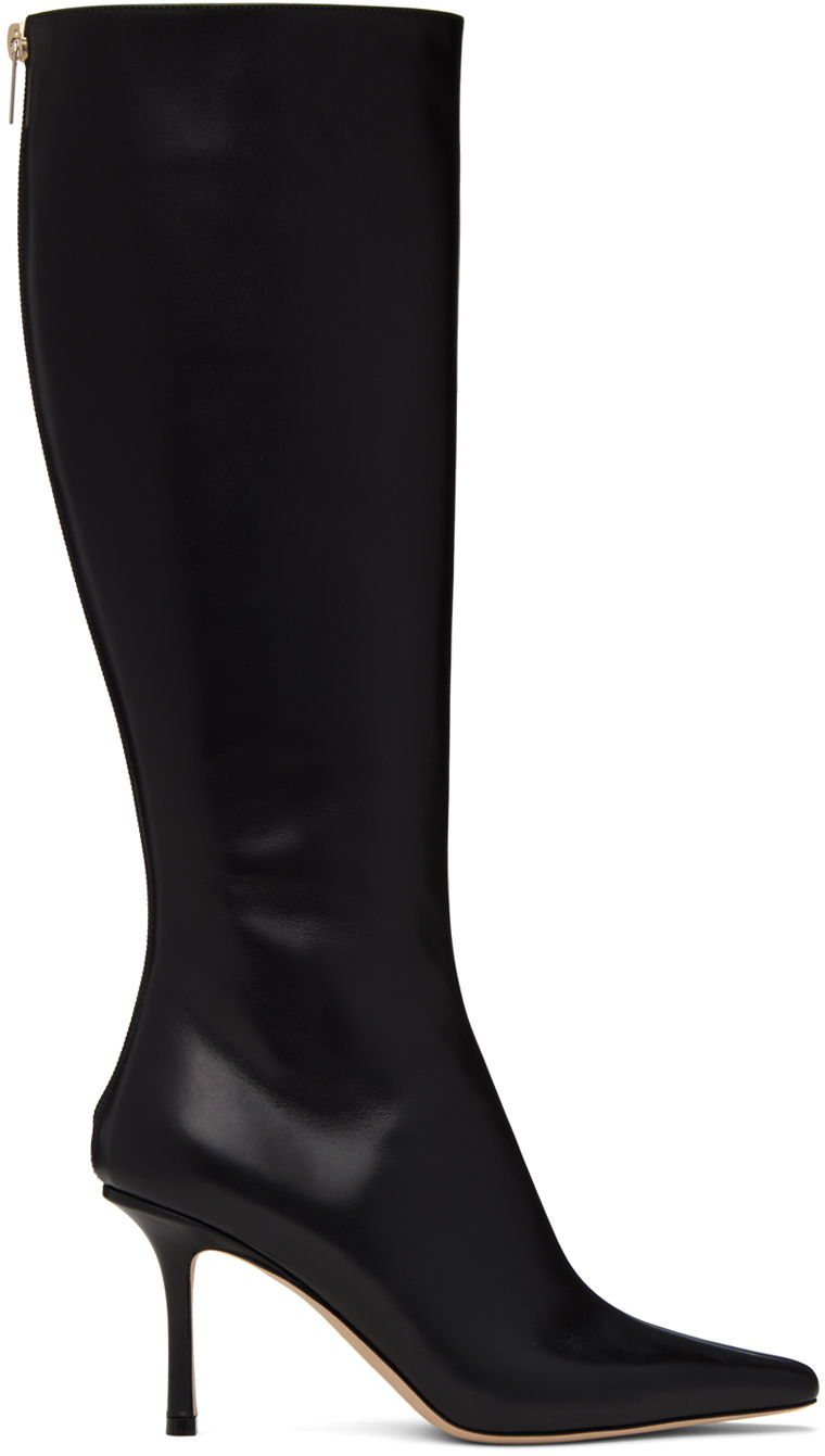 Jimmy Choo Agathe 85 Knee-High Boots