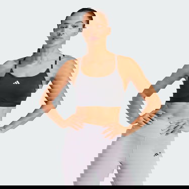 Podprsenka adidas Performance Aeroreact Training Sports Bra Čierna | JF3344, 0