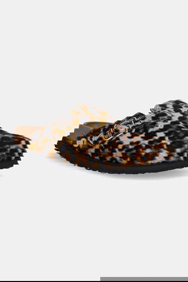 Tenisky a topánky Birkenstock Leopard Print Clog with Buckle 1774 Boston FUR Rôznofarebný | 1031919, 0
