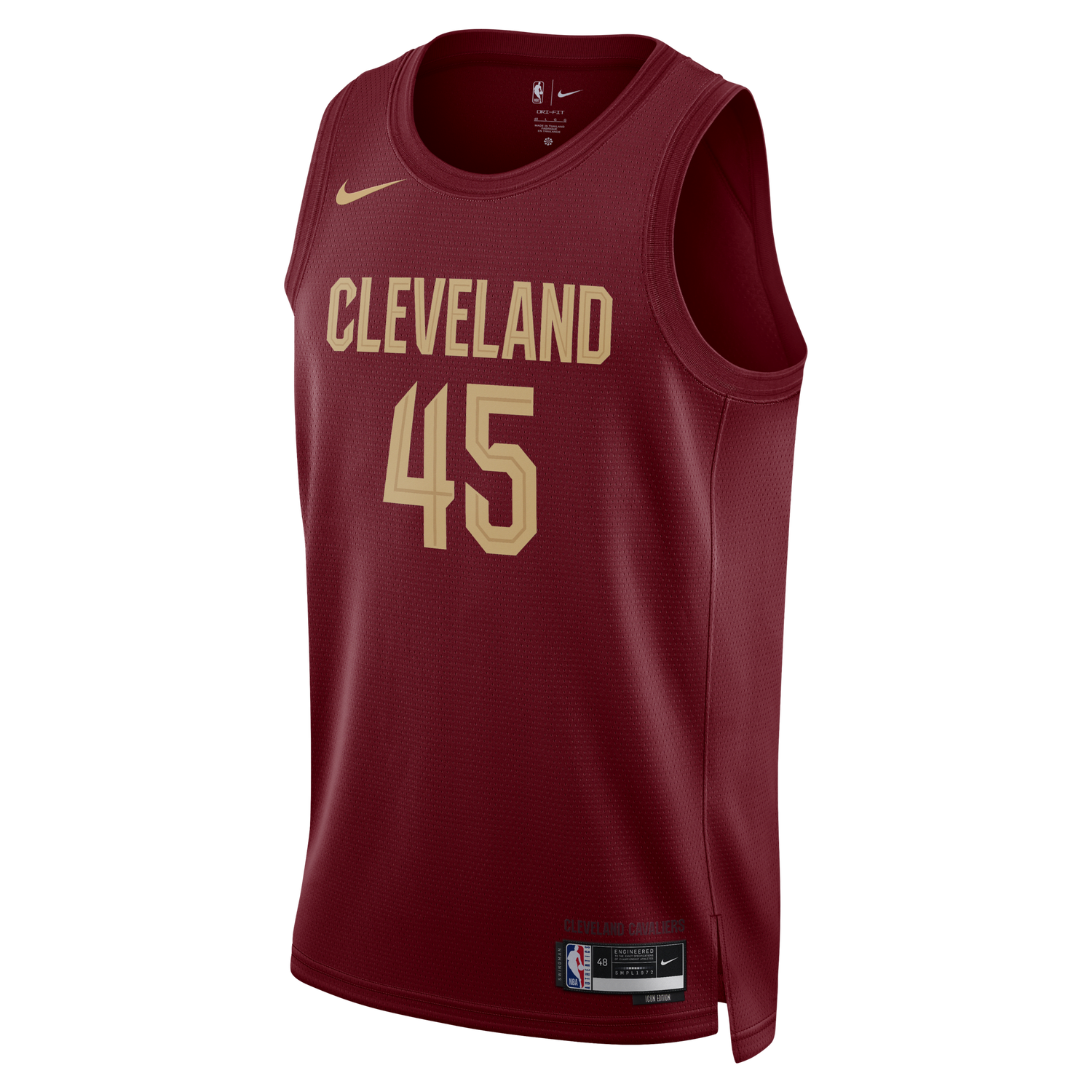 Dres Nike Dri-FIT NBA Cleveland Cavaliers Icon Edition 2022/2023 Swingman Jersey Vínová | DN2001-686, 0