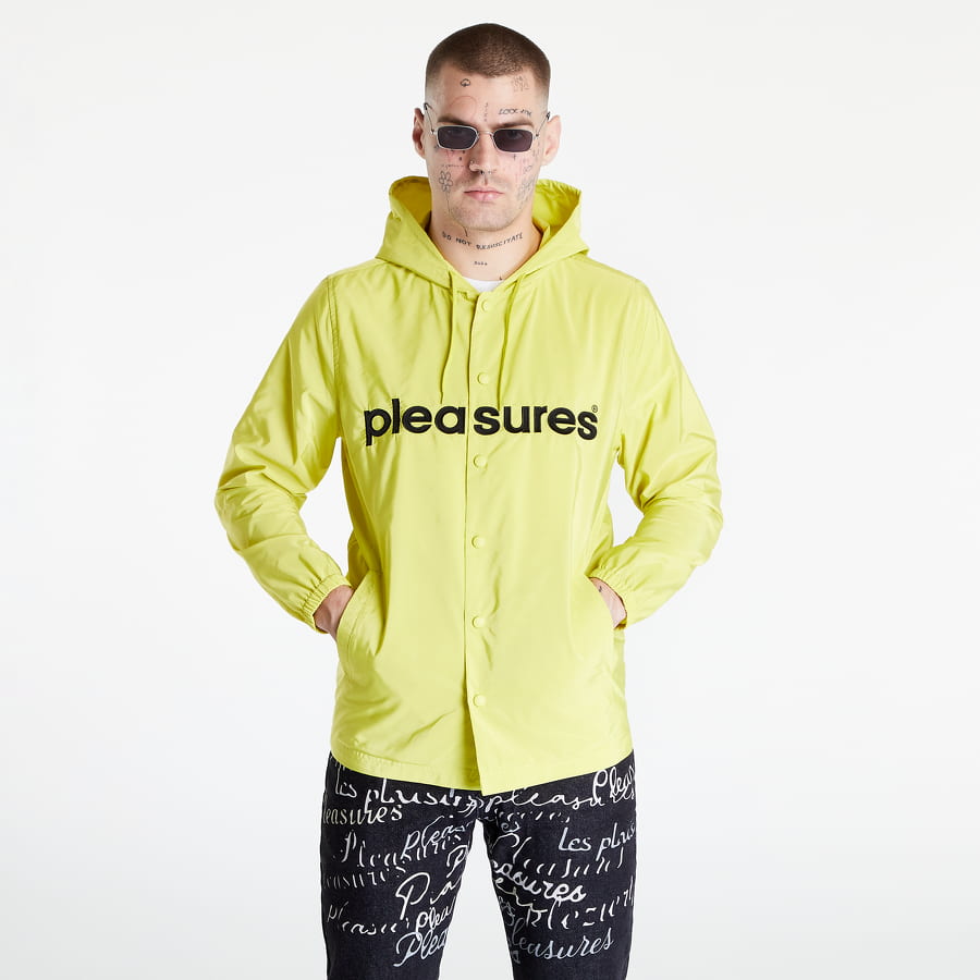 Bunda Pleasures Keys Coaches Jacket Žltá | P22F015 YELLOW, 0