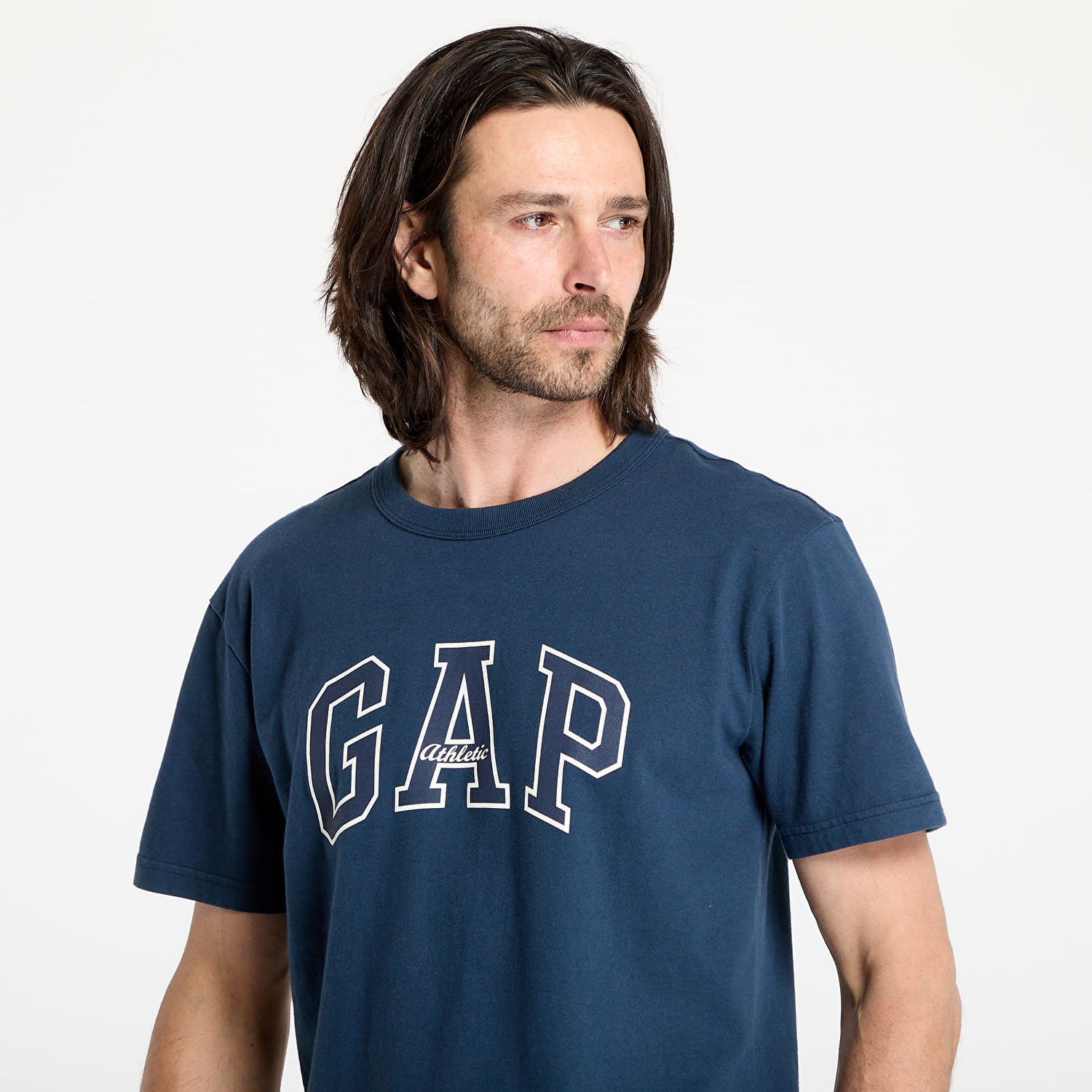 Tričko GAP GAP Logo Graphic Tee Navy | 797924-01, 1