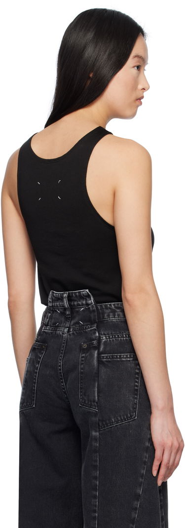 Tielko Maison Margiela Maison Margiela Logo Tank Top Čierna | S51NL0048 S24522, 2