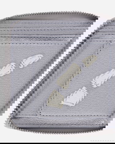 Peňaženka KAPITAL Thumb Up Bone Band Zip Wallet Šedá | K2503XG523 SILVER, 6