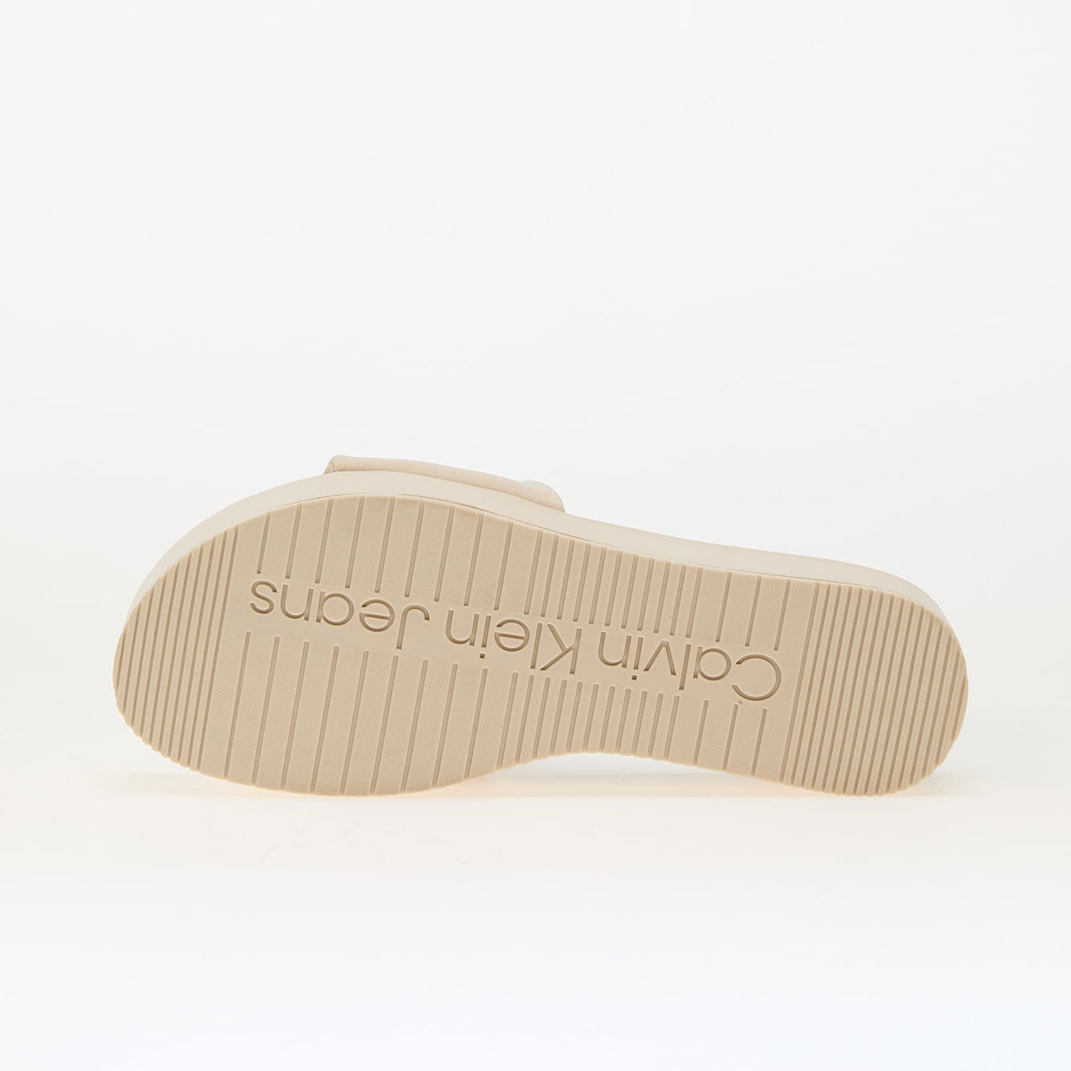 Tenisky a topánky CALVIN KLEIN Flatform Sandal Slid Beige Béžová | YW0YW01791 AEO, 1