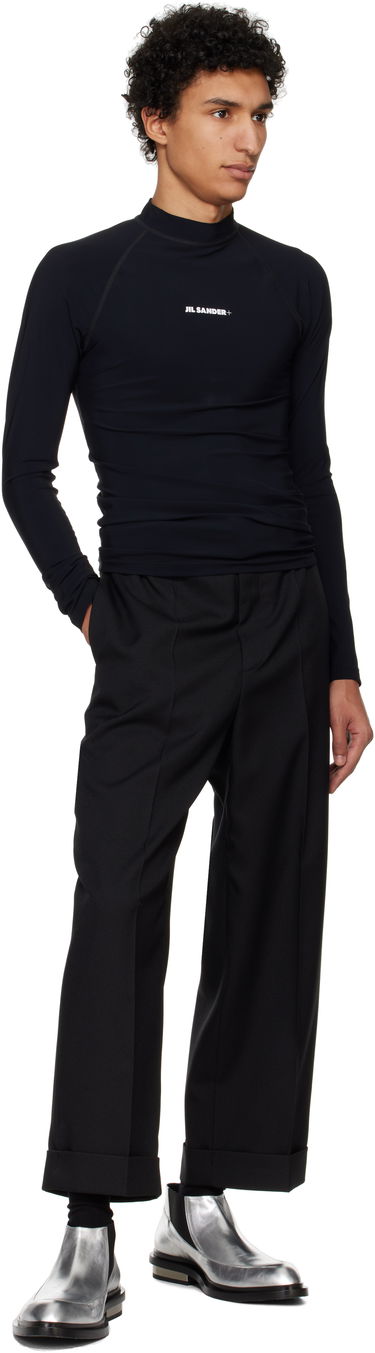 Tričko Jil Sander Jil Sander+ Surf Long Sleeve T-Shirt Čierna | J47NH0012_J20032, 3