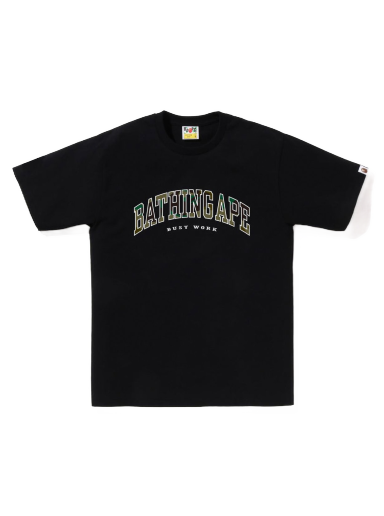 Tričko BAPE 1st Camo Logo Tee Čierna | 1J30-110-046