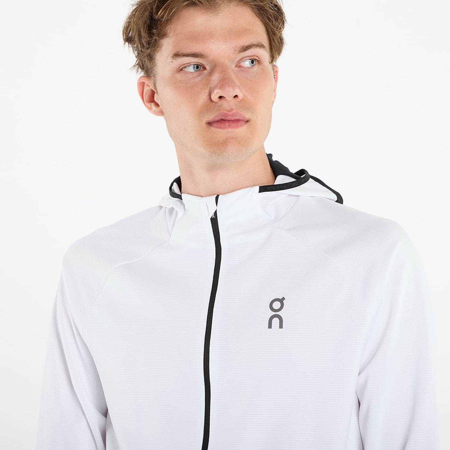 Mikina On Running Climate Zip Hoodie Biela | 1ME10250069, 1