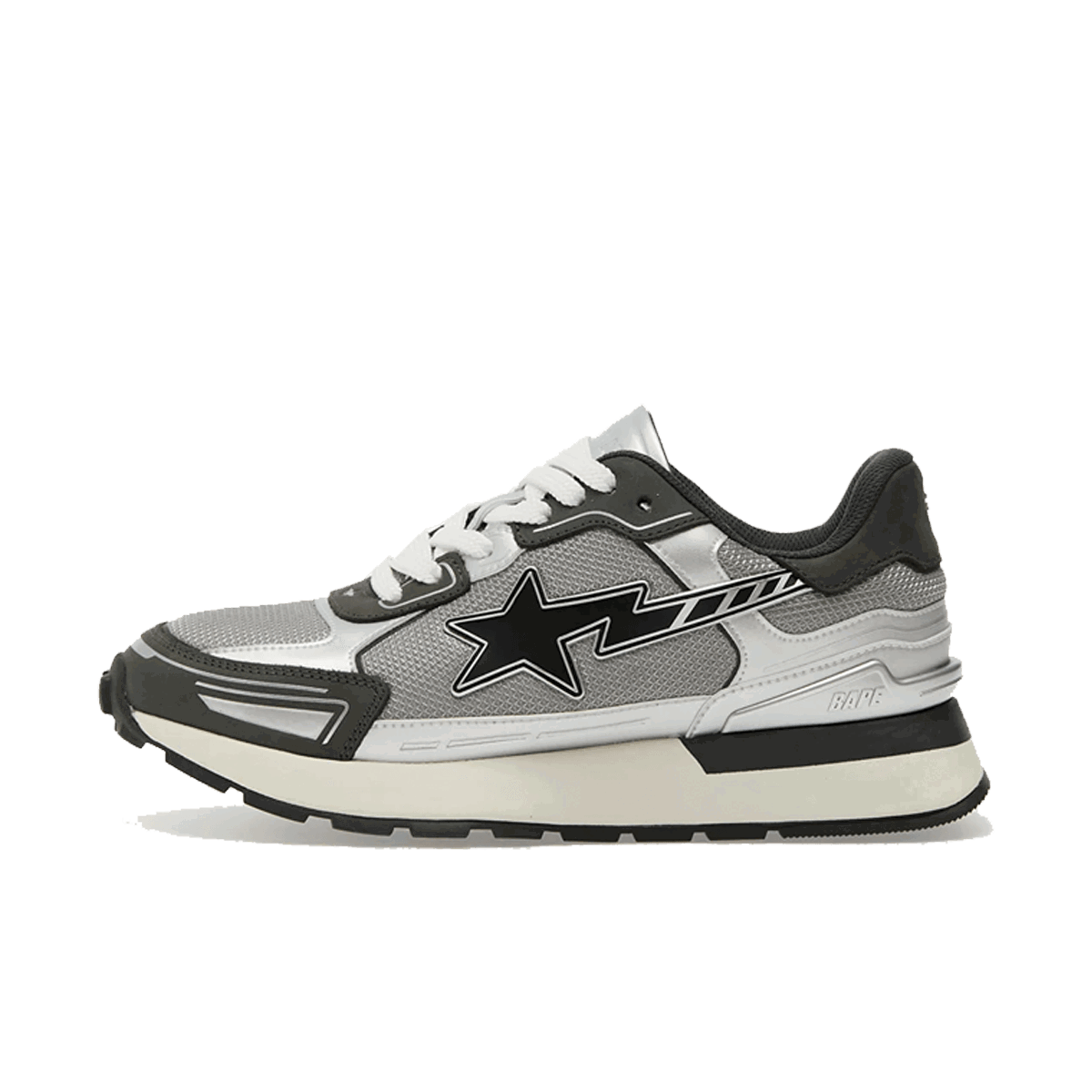 Tenisky a topánky BAPE Cross Sta Express Pro M2 "Black & Silver" Šedá | 001FWK801318MGRA, 0