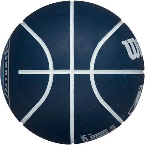 Športový doplnok Wilson Tennis Minnesota Timberwolves Dribble Basketball Navy | wtb1100mn, 1
