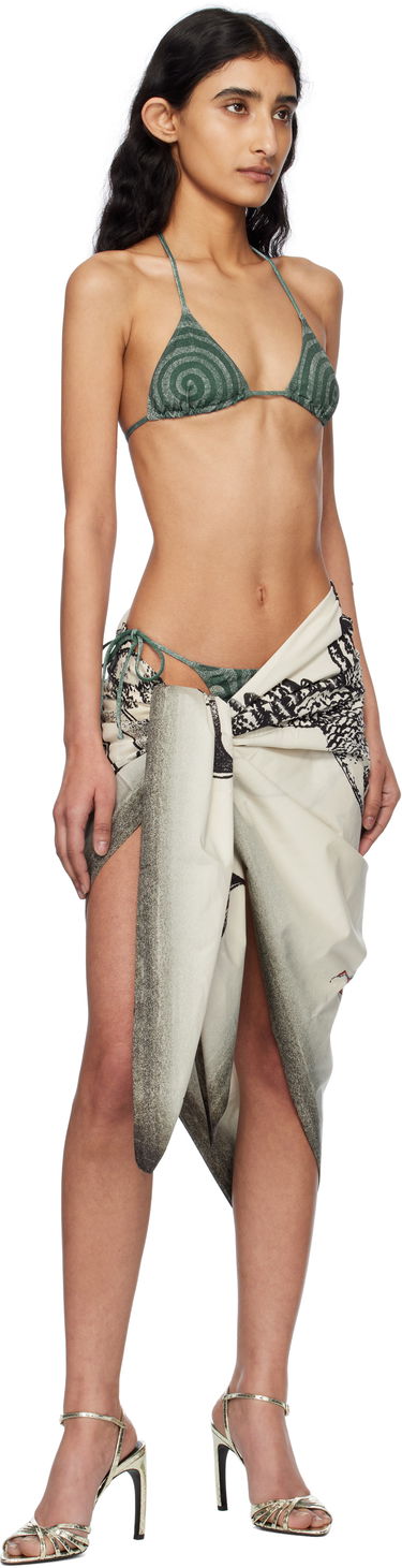 Sukňa Jean Paul Gaultier Jean Paul Gaultier 'The Tattoo Bird' Wrap Skirt Rôznofarebný | 25/34-U-JU174-C595-030030, 3