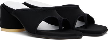 Oblečenie Maison Margiela MM6 Maison Margiela Scuba Lycra Heeled Sandals Čierna | S66WP0086 P5561, 3