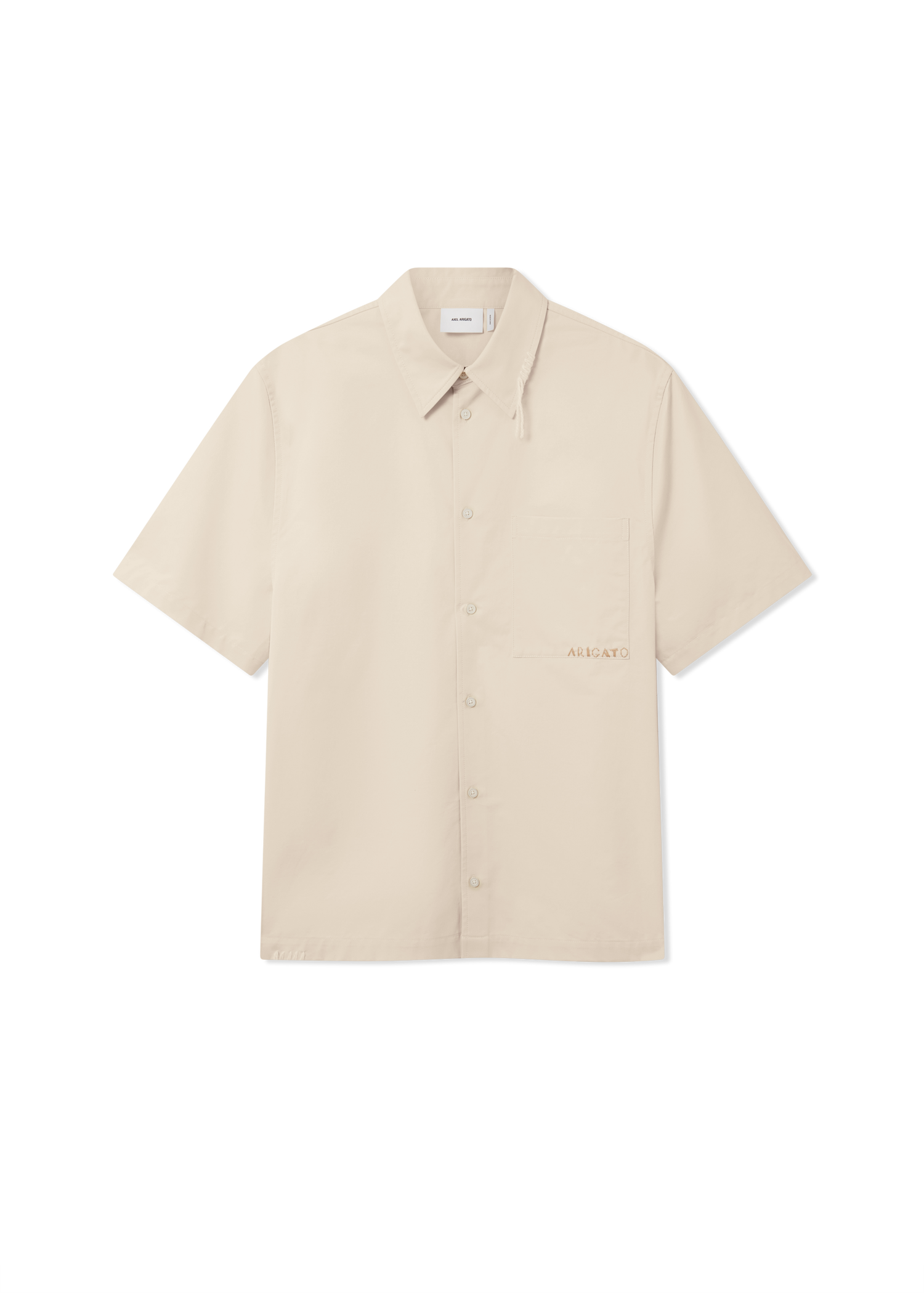 Košeľa AXEL ARIGATO Short Sleeve Collared Shirt Dylan Béžová | A3354001, 0