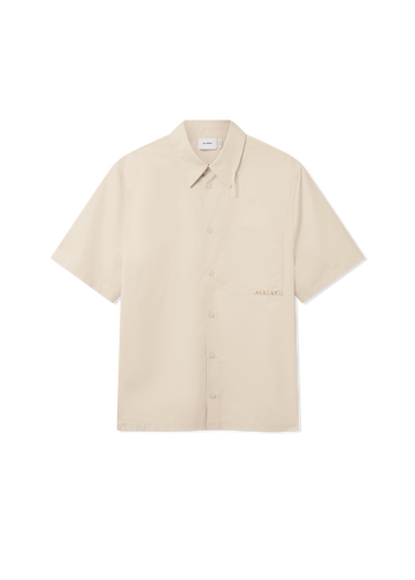Košeľa AXEL ARIGATO Short Sleeve Collared Shirt Dylan Béžová | A3354001, 0