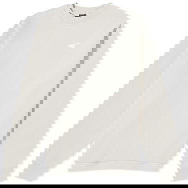 Mikina New Balance Linear Heritage Brushed Back Fleece Crewneck Moonrock Šedá | WT33532-MNK, 0