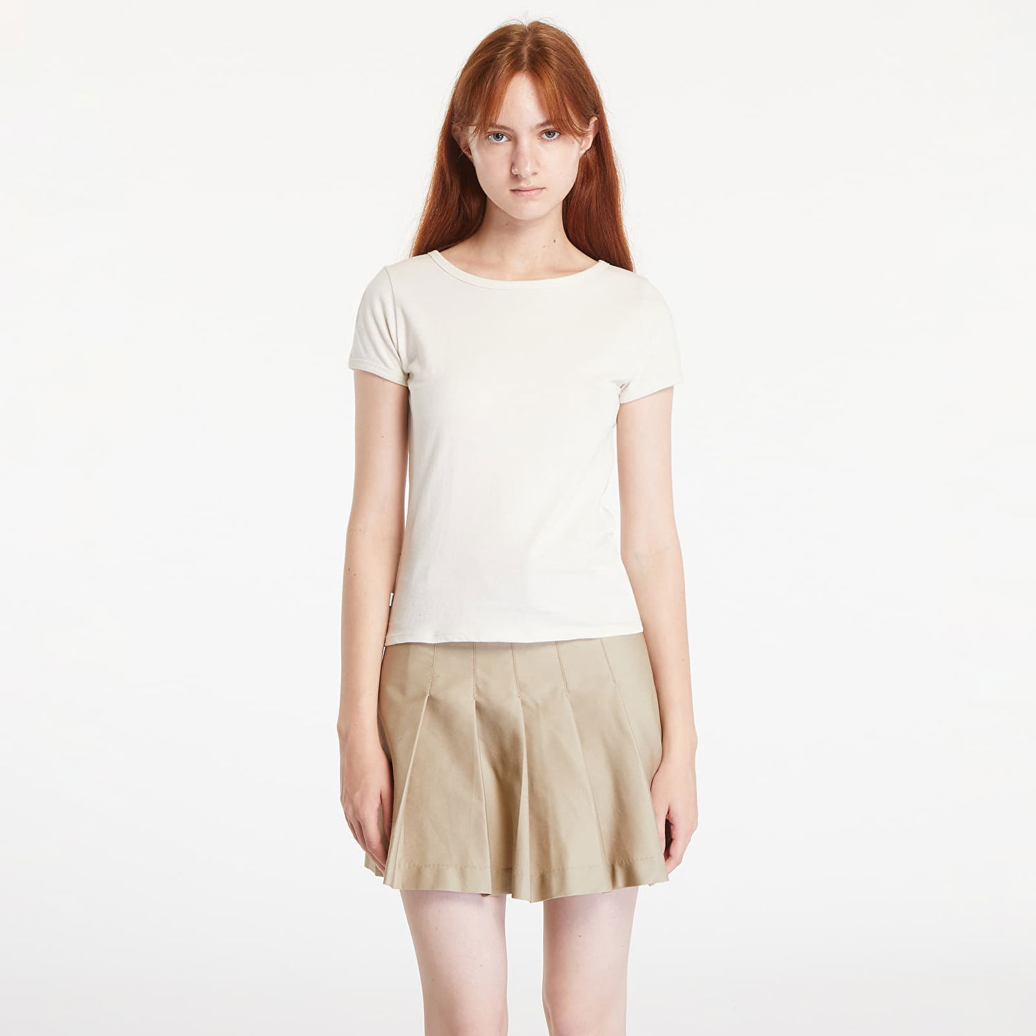 Tričko Vans LX Baby Short Sleeve Tee Turtle Dove Béžová | VN000HM0DJR1, 0